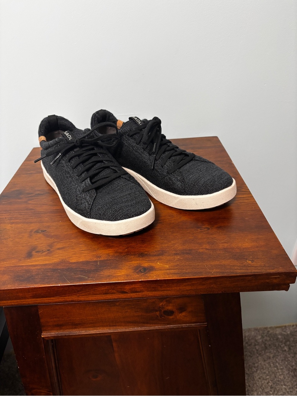 NWOT SAOLA WOMEN'S CANNON KNIT 2.0 WOOL  black